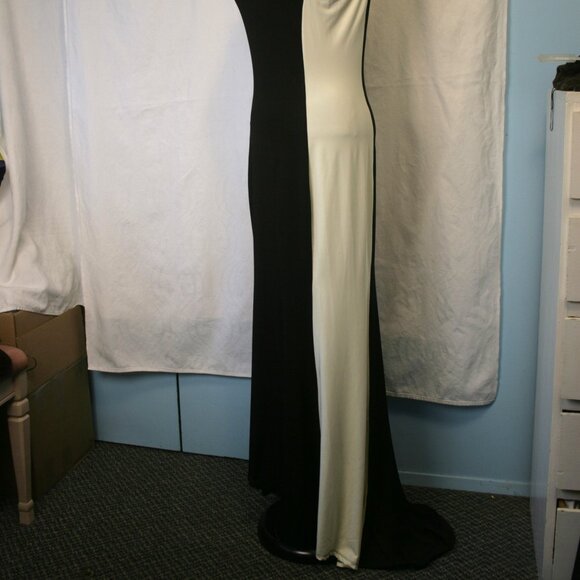 Long Stretch Gown with train - Picture 2 of 6